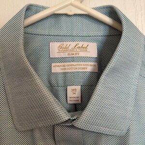 New without tags, Round Tree and Yorke/Gold Label dress shirt; Dillards